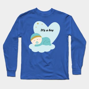 Cute baby boy Long Sleeve T-Shirt